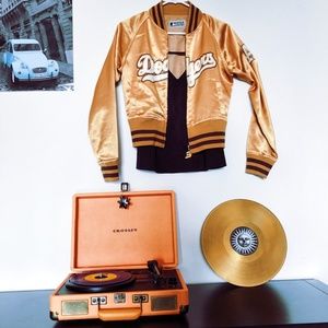 Gold Los Angeles Dodgers Jacket